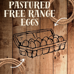 Free Range Pastured Chicken Eggs